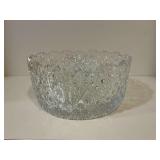 Crystal? cut glass bowl