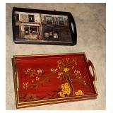 Pair of serving trays