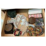 Coasters, name holders, etc.