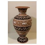Pottery vase, handmade in Rhodes Greece