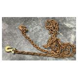 Log chain with hooks on both ends