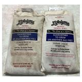 (2) 5 lb. bags of Life time brand grass seed