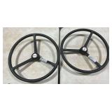 Aftermarket splined shaft steering wheels