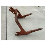 Farmall 3 point to 2 point fast hitch conversion