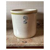 No. 2 crock