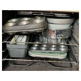 Baking pans, muffin tins, loaf pans, springform pan