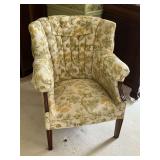 Upholstered arm chair