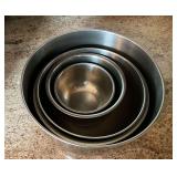 Stainless steel bowls