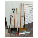 Aluminum shovel, ice scraper, etc.