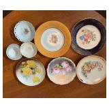 Collectors plates and china pieces, Limoges, Imperial,