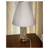 Bedside lamp with crystal? Base