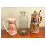 Jack Daniels bottle, musical stein