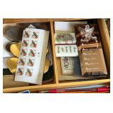 Assorted office supplies