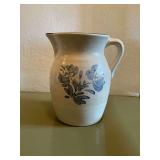 Pfaltzgraff pitcher, 8" T