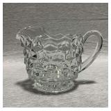 Fostoria American Pitcher with Ice Lip