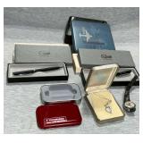 Pair of Quill pens in original boxes