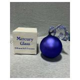Dept. 56 Mercury Glass 150mm ball ornament