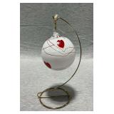 Hand blown ornament