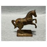 Cast iron horse bank, 7 1/2" T