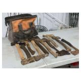 Assortment of hatchets