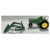 John Deere toy tractor