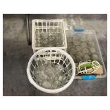Assortment of canning jars