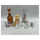 Garfield, Flintstones and Disney glasses