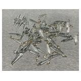 Glass prisms, up to 4" L.