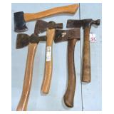 5 Keen Kutter hatchets