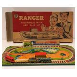 Ranger Mechanical Train & Track set in original box