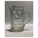 Fostoria American Pitcher with Ice Lip
