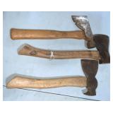 2 Vaughn & 1 Craftsman hatchet