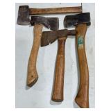 4 Witte hatchets