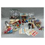 Toy collection, Maisto pickup, empty Hubley tractor box