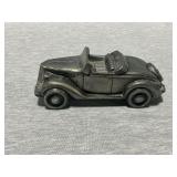 Cast car bank, 7" L