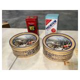 Ritz & Saltine Cracker tins