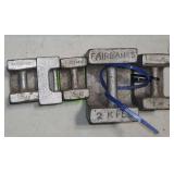 5 Fairbanks cast weights