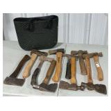 Assortment of hatchets