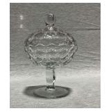 Fostoria American covered compote
