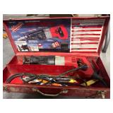 Milwaukee Sawzall in metal case
