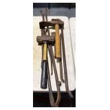 Assortment of tire tools