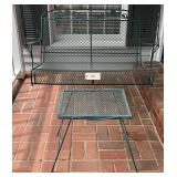 Metal Swing & Small Table