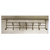 Metal Wall Coat Rack, 39'X9'