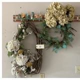 Spring Decorative Wreath, Spring Décor, Wall Rack Not Included