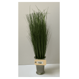 Sea Grass In Metal Vase