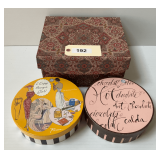 Three Decorative Boxes