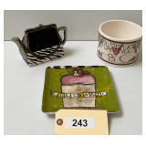 Decorative Party Ware, 3 Pieces