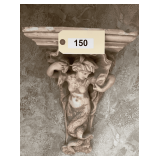 Ceramic Mermaid Wall Shelf 18'X12'