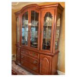 Very Nice American Drew China Cabinet, Contents Excluded