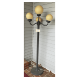 Four Light Electric Lamp Post, 68'